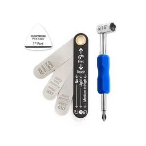 Music Nomad MN611 Truss Rod Neck Relief Measure and Adjust Kit for GIBSON® and  - Picture 1 of 7