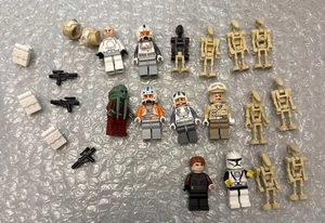 Authentische Lego Star Wars Minifigur Menge 16 Figuren Kampf Droiden Piloten - Bild 1 von 19