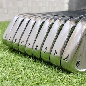 Miura Giken CB-1005 Forged Iron Set of 9 3-PW-AW Steel Dynamic Gold S200 USED - Picture 1 of 9