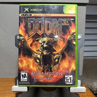 Doom 3 Resurrection of Evil Completo CIB Xbox Foto 1 de 4