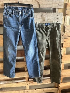 Boys’ Jeans 2-pair Lot Size 10 - Picture 1 of 5