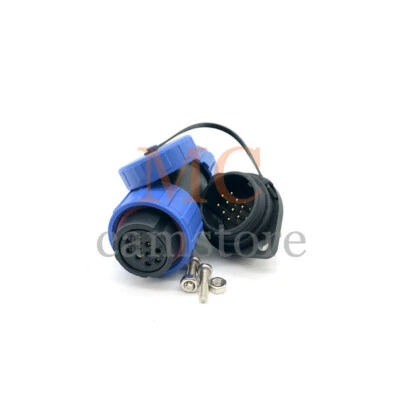SP21 10Pin Circular Aviation Connector,Electrical Cable Connector Male Female 5A - Image 1 of 4