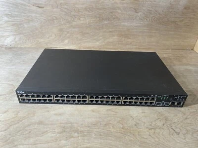 Dell PowerConnect 3448 48-Port 10/100 Rack-Mount Network Switch UF089 - Image 1 of 4