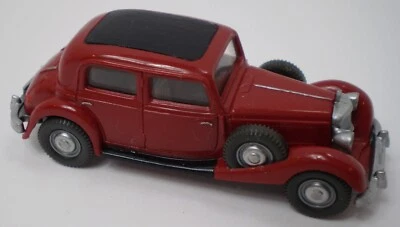 Wiking 1:87 Scale – 1936 Mercedes 260D - Red - Image 1 of 4
