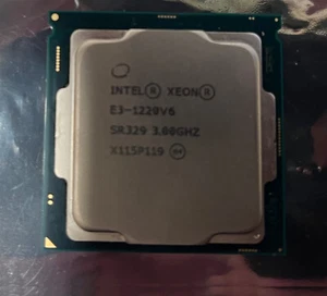 Intel Xeon E3-1220v6 CPU 3.00 GHz LGA1151 - Picture 1 of 1