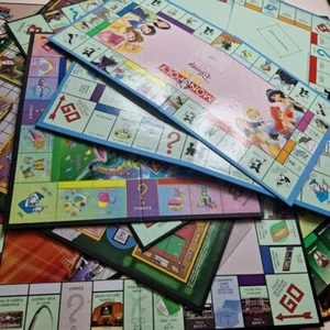 Crafting Game Board Lot Replacement Monopoly Star Wars Mario Simpsons 10 Piece - Picture 1 of 8