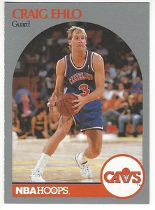 CRAIG EHLO 1990-91 NBA Hoops #74 NM-MT NBA Cleveland Cavaliers