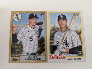 Lotto Chicago White Sox Gonzalez fogli radiocomandati RC 2022 Topps Archives - Foto 1 di 2