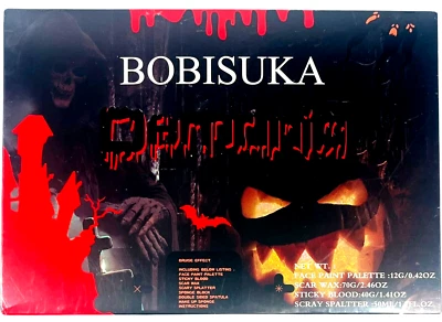 Bobisuka Damoria Halloween / Party Face Paint Palette Set - Scar Wax & Blood FX - Image 1 of 4