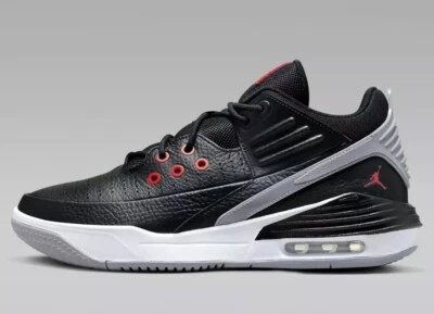 Nike Air Jordan Max Aura 5 Zapatos "Gris Cemento" Negro Blanco DZ4353-061 Hombres Talla Foto 1 de 4