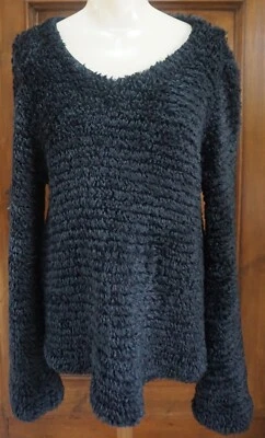 Suéter peludo Ann Demeulemeester... Bélgica... mezcla de lana...! Foto 1 de 4