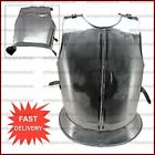 Vintage Collectibles MUSCLE JACKET Silver Finish Armor Reenactment Leather Strap