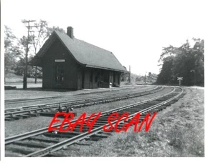 1 schwarzweiß Foto Vergrößerung 7 5/8" x 10" von Erie Station in Sparkhill, NY - Bild 1 von 1