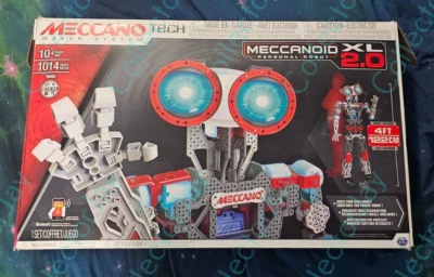 Meccano Meccanoid XL 2.0 Personal 4 Ft Robot 16403 STEM KIT *New Open Box* - Image 1 of 3