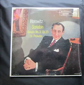 Horowitz Scriabin Sonata No. 3 & 16 Preludes RCA LM-2005 - Picture 1 of 1
