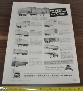 Remolque Dorsey 1960 gama de modelos publicitarios de camión - Imagen 1 de 1