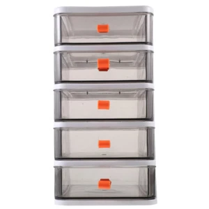 Five-layer Storage Box Office Drawers Plastic Multi-function Desk Organizer - Picture 1 of 12