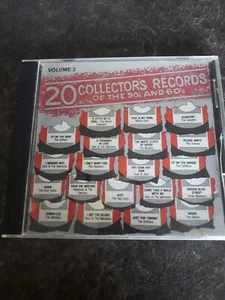 20 Collector's Records Of The 50's & 60's Vol 2 1989 Music CD Good Condition - Picture 1 of 2