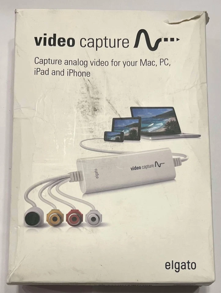 ELGATO 1VC104001001 USB Capture Analog Video Model 2VC309901000 PY01N1A02507 - Image 1 of 4