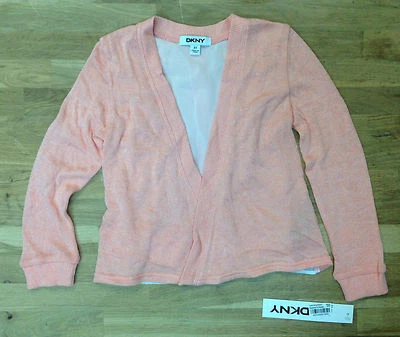 DKNY Girls' Shell Pink Cardigan | Size 3T - Image 1 of 2