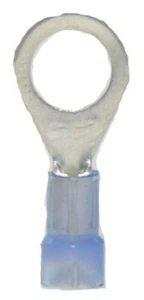 MVP 50 Blue 14-16 AWG Gauge Nylon Insulated 5/16 Stud Ring Terminals Made in USA - Picture 1 of 1