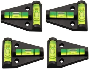 4Pcs RV T Level Cross Check Levelers Bubble Levels Use for Rvs, Camper - Picture 1 of 12