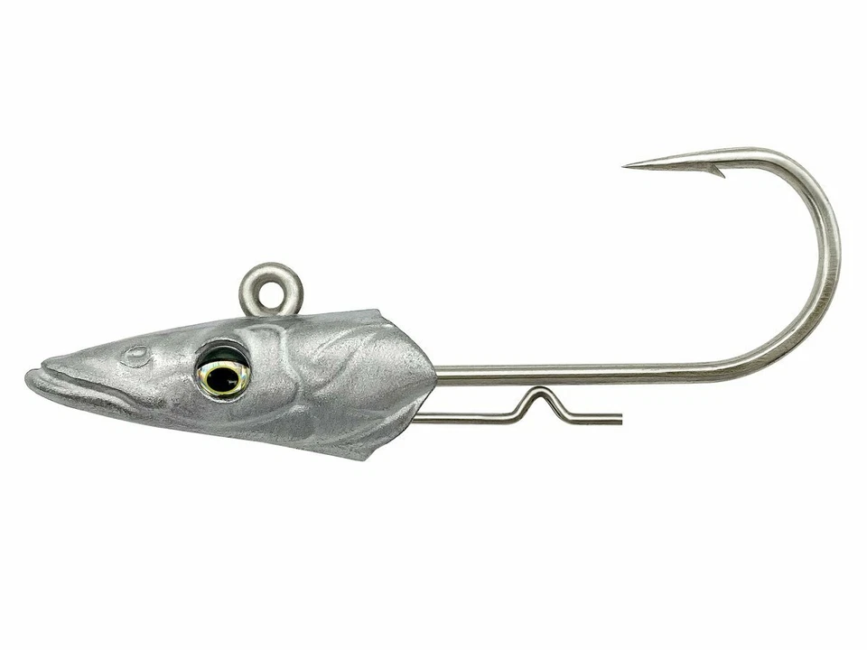 Savage Gear Sandeel V2 Jighead #6/0 14cm 3pcs JigKöpfe Meeresangeln  - Bild 1 von 1