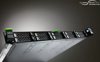 Fujitsu Primergy RX2530 M5 8x 2,5"  1x Xeon Silver 4208, 16GB DDR4, Rackmountkit - Bild 1 von 4