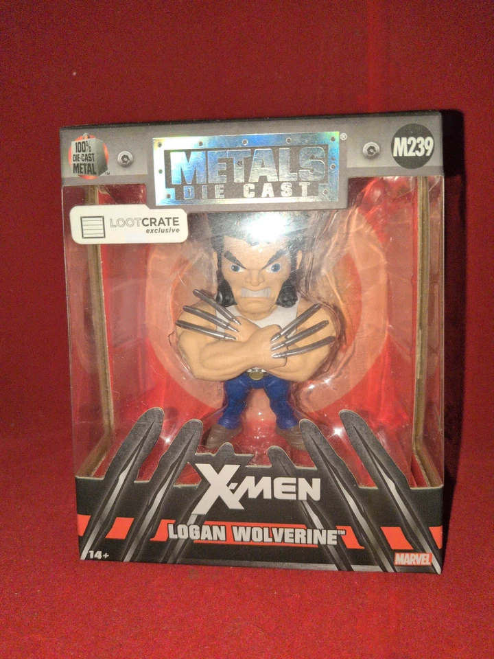 Figura de metal fundido a presión X-Men Logan Wolverine Foto 1 de 1