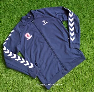 Middlesbrough FOOTBALL SOCCER JACKET COAT PULLOVER HUMMEL MEN M - Picture 1 of 9
