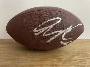 Greg Olsen Signed “The Duke” Wilson Football Miami Carolina Panthers Auto - Picture 1 of 2