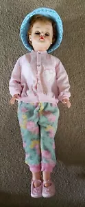 VINTAGE 1950'S BETTY THE BEAUTIFUL BRIDE DOLL RUBBER BODY WITH OPEN & CLOSE EYES - Picture 1 of 19