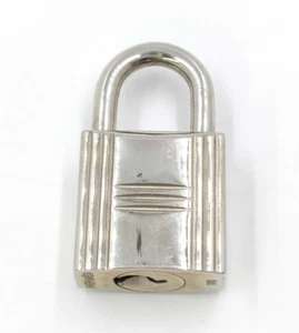 Hermès Cadena No. 110 Padlock with NO Key – Silver Plated Excellent No Box - Picture 1 of 4