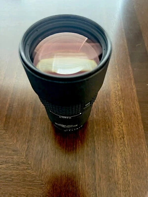 Lente Nikon AF Nikkor 180 mm F/2,8 ED AF 35 mm marco completo hecha en Japón Foto 1 de 3