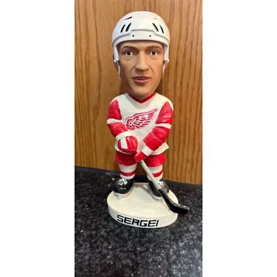Vintage 2002 Sergei Federov Detroit Redwings Bobblehead NHL #1000 - Image 1 of 4