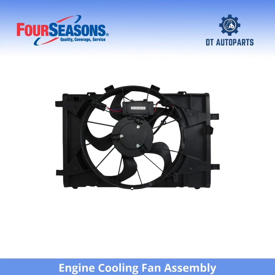 Conjunto de ventilador de refrigeración del motor Lincoln MKZ 2011-2012 2,5 L L L4 4 estaciones Foto 1 de 4