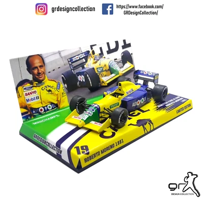 Roberto Moreno - Benetton B190B - F1 GP 1991 / Altaya - IXO / 1:43 - Immagine 1 di 4