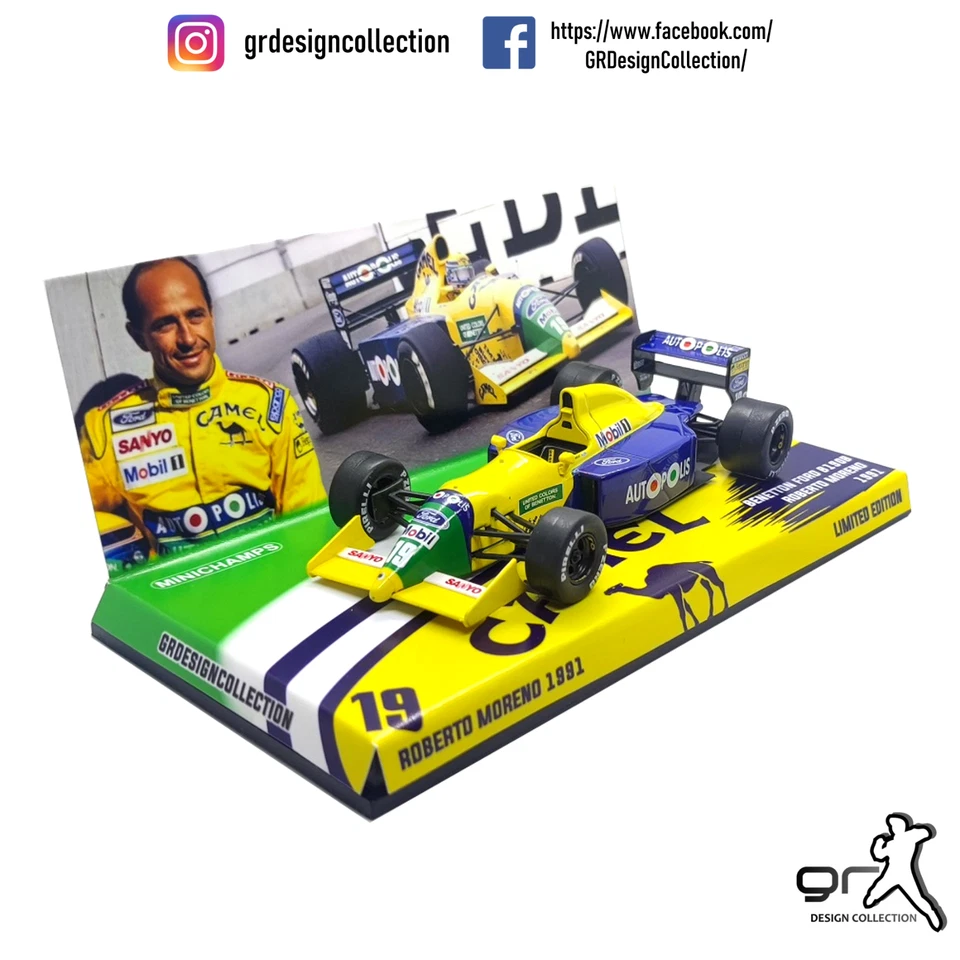 Roberto Moreno - Benetton B190B - F1 GP 1991 / Altaya - IXO / 1:43 - Immagine 1 di 4