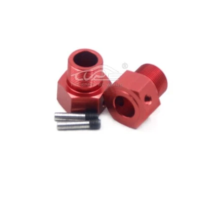 Alu CNC Hinterradachse Sechskantnabe 24mm Für 1/5 HPI ROFUN RV KM BAJA 5B 5T - Bild 1 von 4