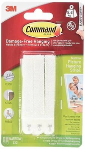 Command Picture Hanging Strips Narrow 17207-ES - Picture 1 of 3