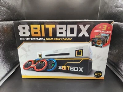 8Bit Box BRAND NEW SEALED 3 Game Set Pixoid, Out speed And Stadium By Iello - Image 1 of 4