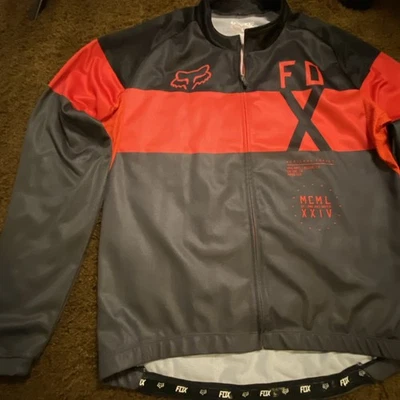 Chaqueta Fox Racing YOUTH GRANDE Capa Poliéster YL Viento Ligera Ataque Cremallera Foto 1 de 4