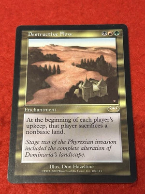 MTG Destructive Flow 102/143 Planeshift Regular - Image 1 of 4