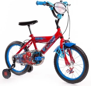Huffy 16 Inch, Marvel Spiderman Luxury Unisex-Baby Bike, Blue - Picture 1 of 1