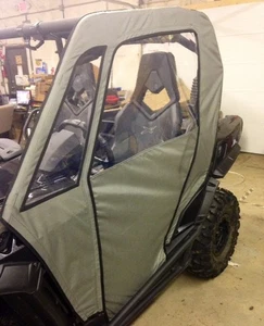 Can Am Commander Door Side Cab Enclosure Doors Custom Made To Order | Grey - Picture 1 of 1
