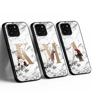 26 Buchstaben Matt Bumper Cover passend für Apple iPhone 678/SE2 3/XR/XS Max Handyhülle - Bild 1 von 37