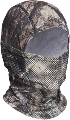 Camo Balaclava Face Mask with Mesh Breathable Holes for Man and Women-Huning Fis - Image 1 of 4