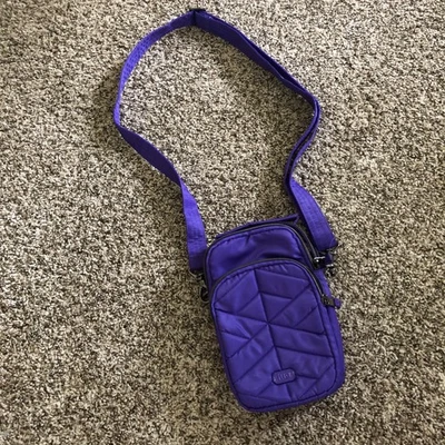 Bolso Bandolera Convertible Lug Skeeter Mini 2 Acolchado Púrpura Violeta Foto 1 de 4