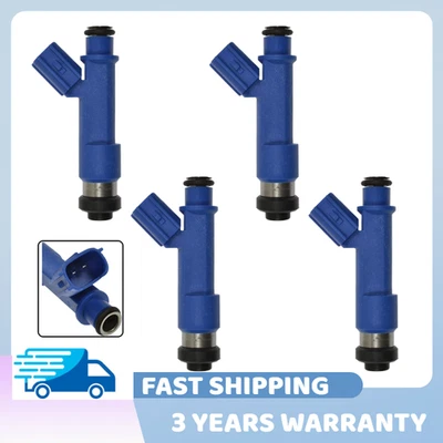 Inyector de combustible 4 piezas FJ847 para Toyota Matrix 1,8 L L4 2005 2006 2007 2008 88973523 Foto 1 de 4