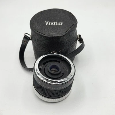 Vivitar Lens MC 75-205mm 2X Matched Multiplier C/FD Japan Mount Made in Japan - Image 1 of 4